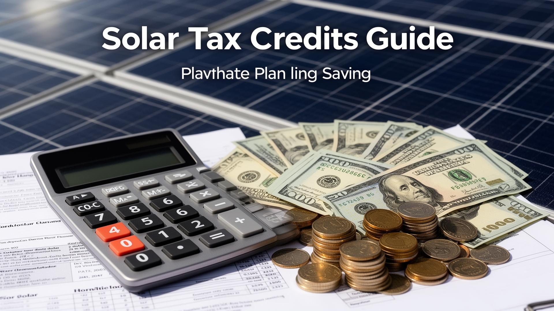 A Complete Guide to Solar Tax Credits & California Solar Incentives