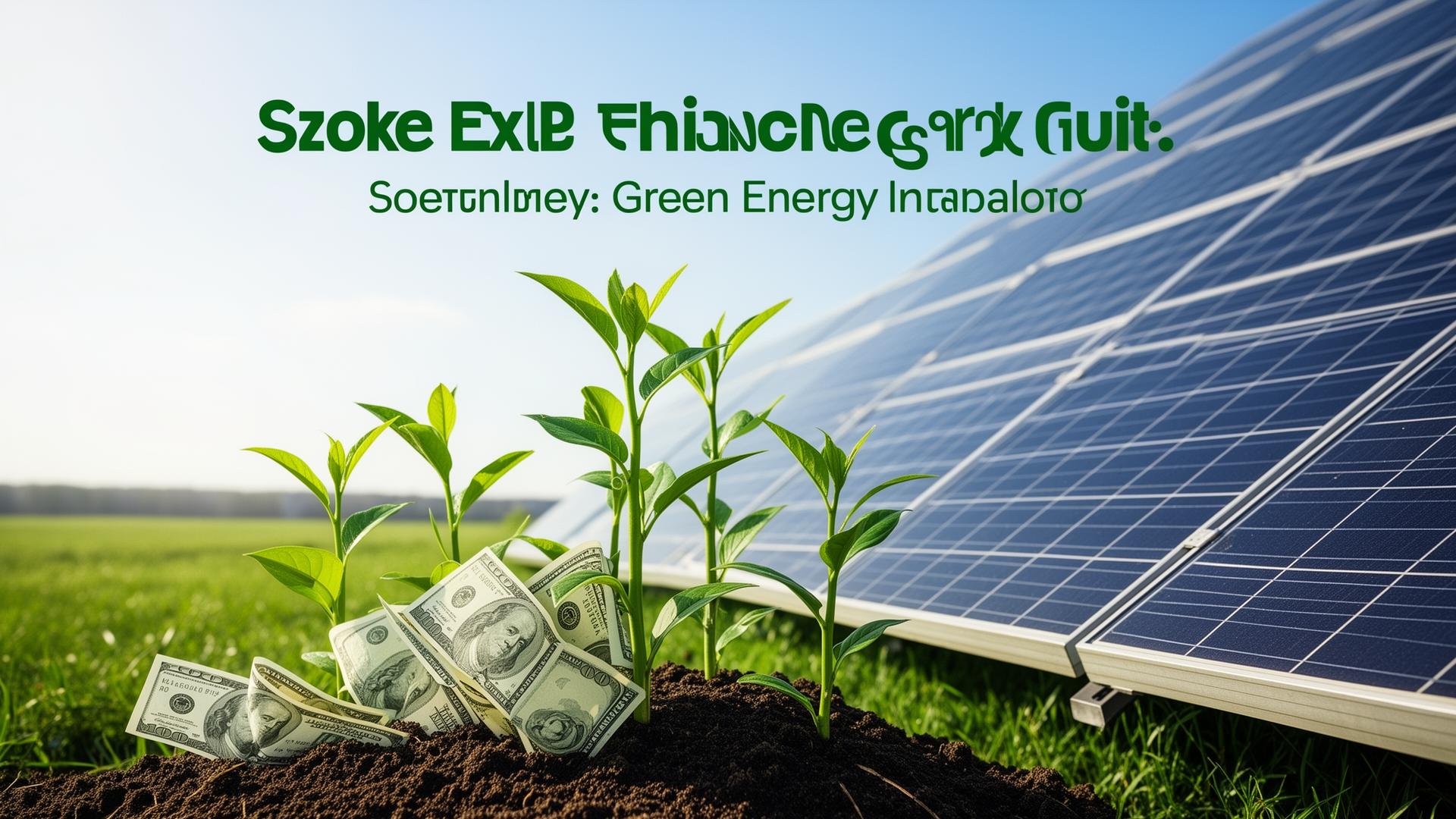 Generating the Green to Go Green with Solar Power