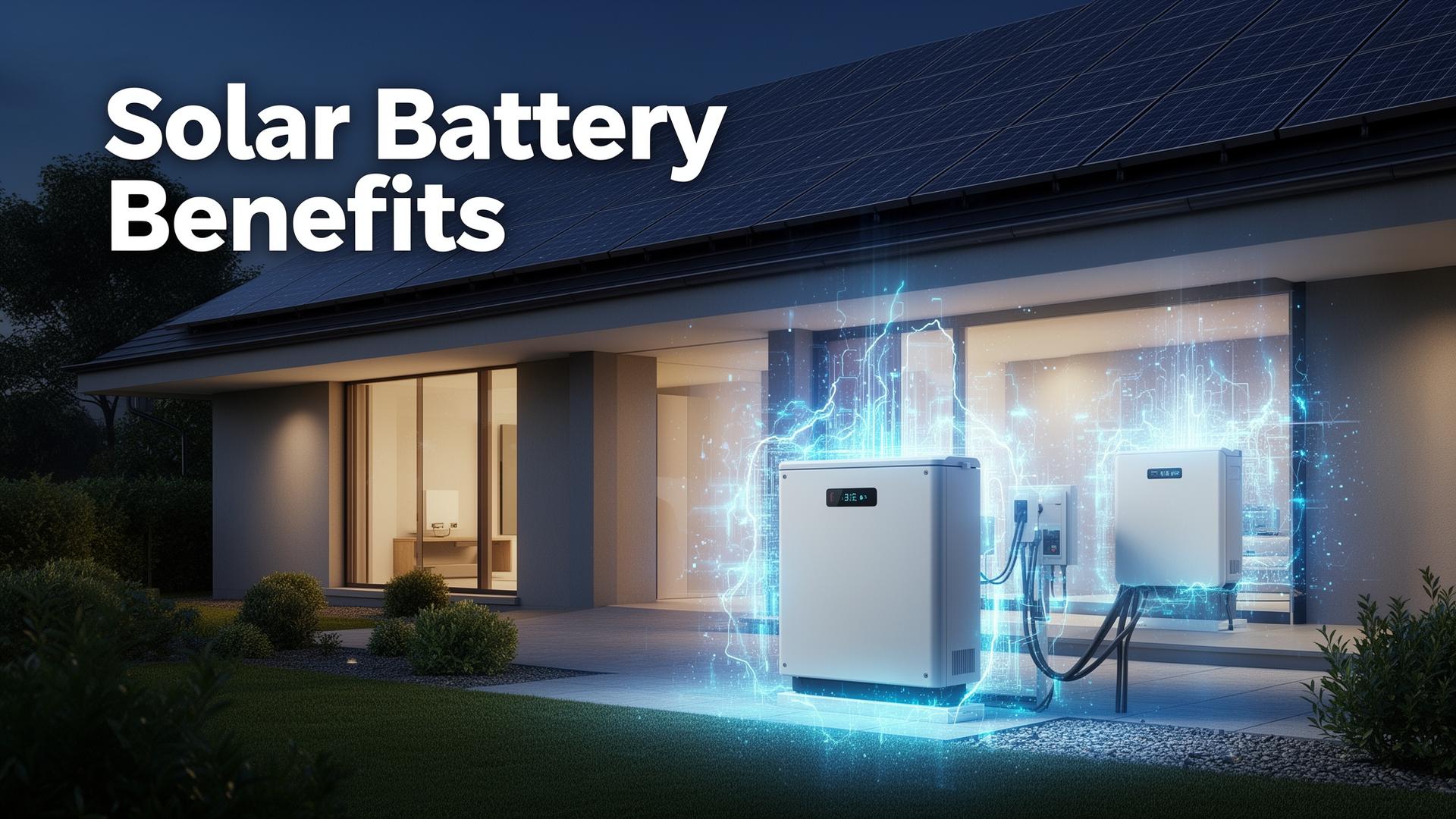 The Transformative Benefits of Solar Batteries and Power Storage